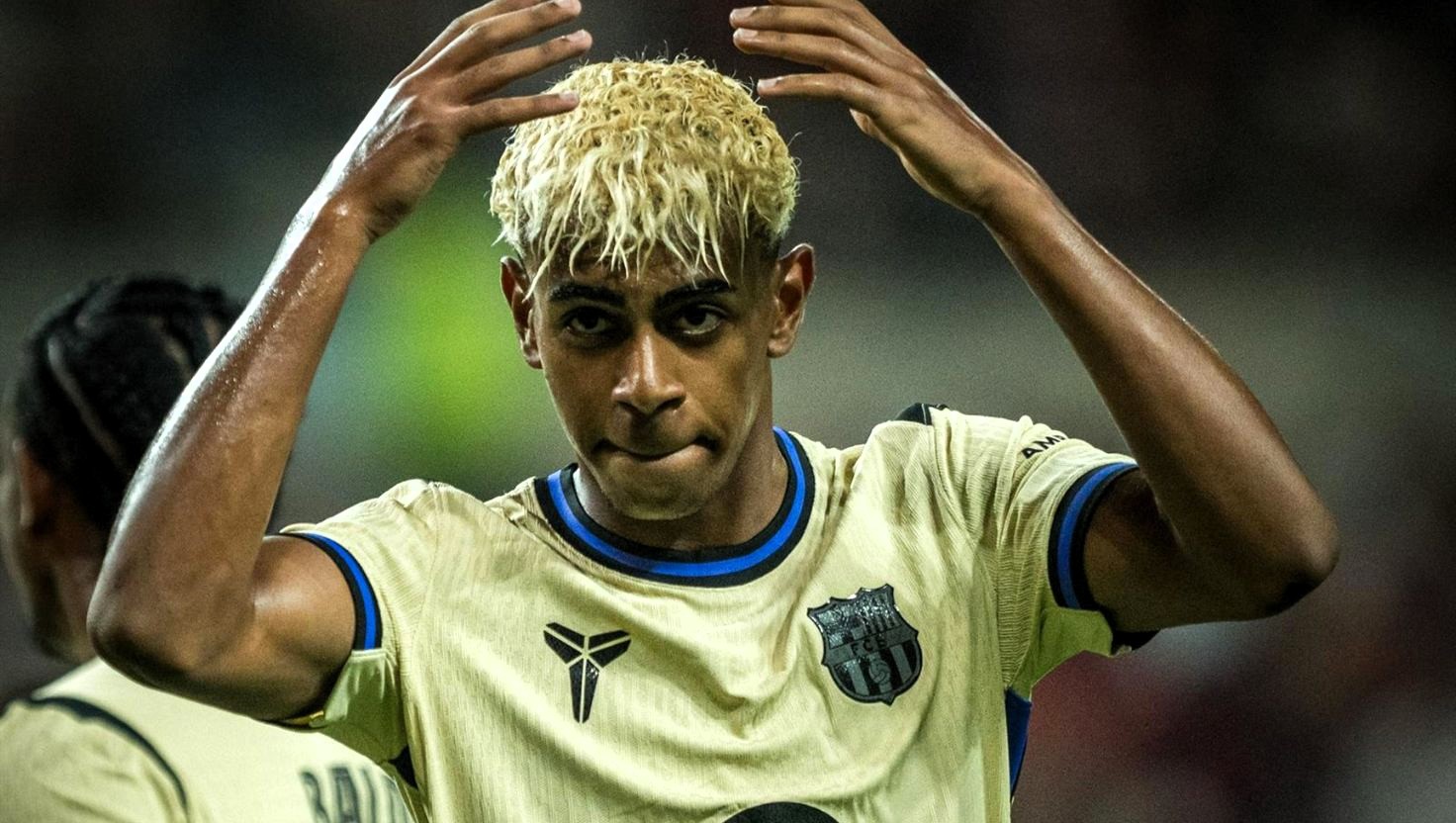 Lamine Yamal lidera la goleada del Barça en su segundo partido de la gira asiática (3-7)