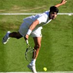 Carlos Alcaraz trabaja su pase a octavos de Wimbledon