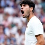 El tenista español Carlos Alcaraz, a cuartos de Wimbledon tras lucirse ante Rublev