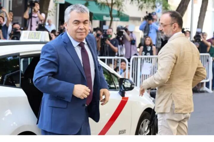 El exsecretario de Organización del PSOE Santos Cerdán