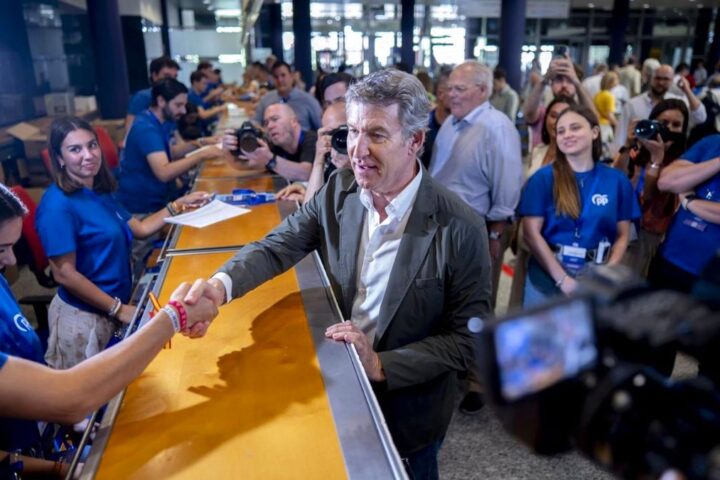 Arranca el XXI Congreso Nacional del PP marcado por el objetivo de 'cazar' a Pedro Sánchez y convertir a Feijóo en presidente