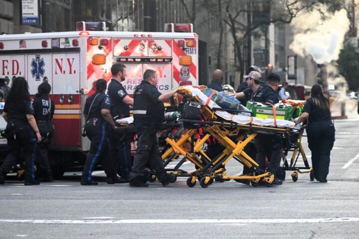 Mata a cinco personas, incluido un policía, en un rascacielos de Nueva York y se suicida