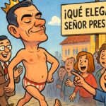 Pedro Sánchez y el rey desnudo