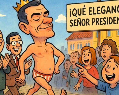 Pedro Sánchez y el rey desnudo