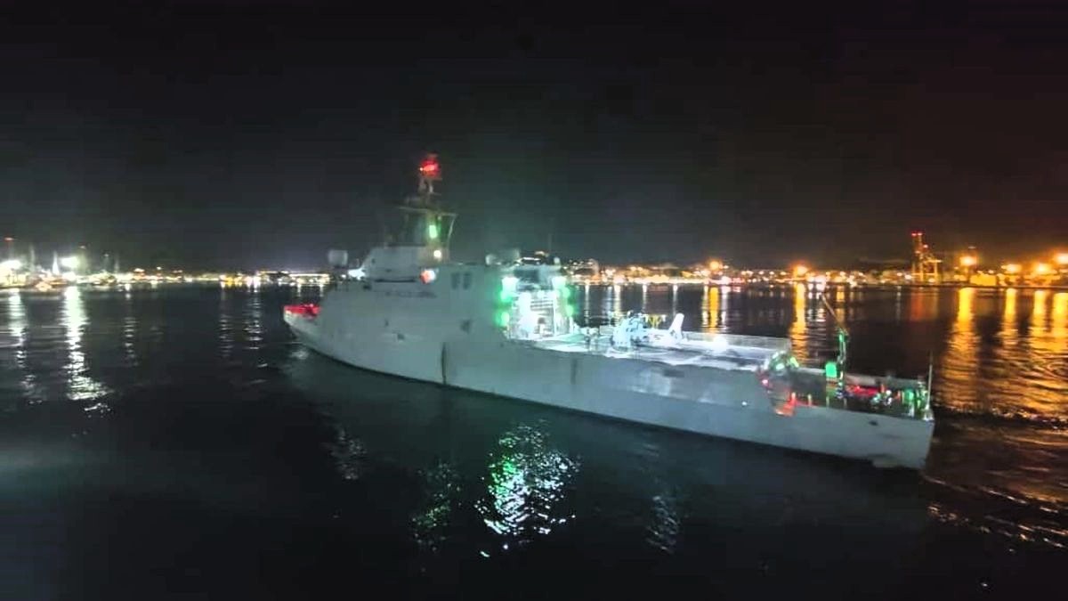 Zarpa el buque 'Furor' de la Armada española para apoyar a la flotilla que se dirige a Gaza