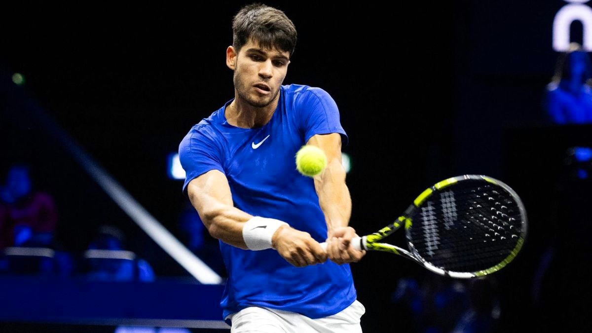 Alcaraz cumple pero no evita la derrota de Europa con el Resto del Mundo en la Laver Cup