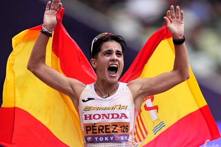 Nuevo oro para María Pérez, que se convierte en leyenda del atletismo español