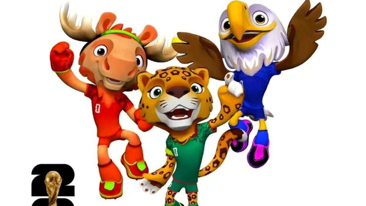 Las mascotas del Mundial de Fútbol 2026 ya tienen rostro
