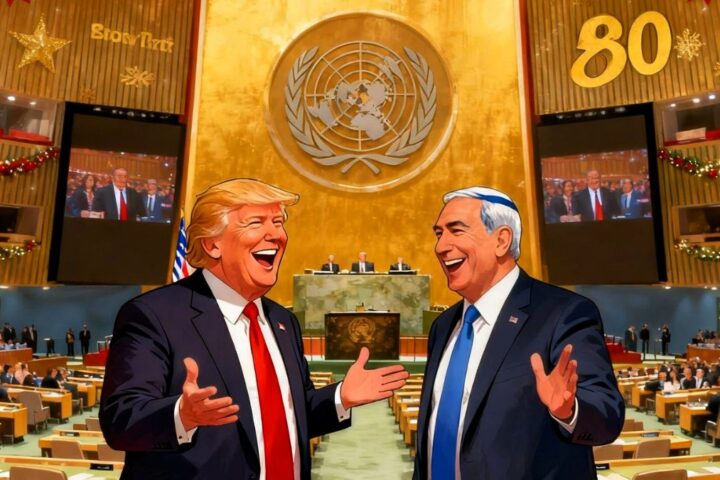 Trump y Netanyahu se burlan del mundo y desprecian en la ONU el clamor para acabar con el exterminio del pueblo palestino