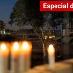 Los pueblos de la dana recuerdan a sus víctimas con luto, minutos de silencios, vigilias o marchas con velas