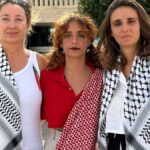 Reyes Rigo y otros cuatro activistas miembros de la Flotilla a Gaza viajan ya de vuelta a España