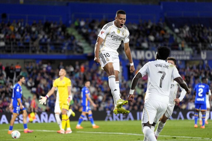 El Real Madrid recupera el liderato tras vencer al Getafe