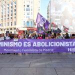 El Movimiento Feminista de Madrid se manifiesta contra la "industria criminal" de la prostitución