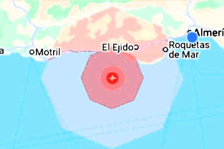 Un terremoto de magnitud 4,2 inquieta a los pueblos del litoral en Granada y Almería
