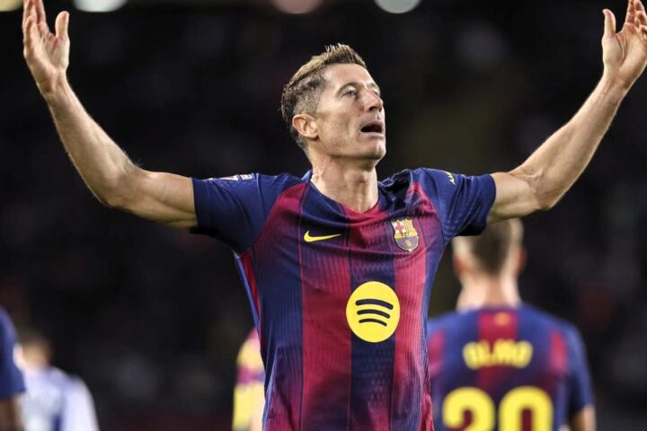 Un 'hat trick' del Lewandowski tapa los agujeros del Barça