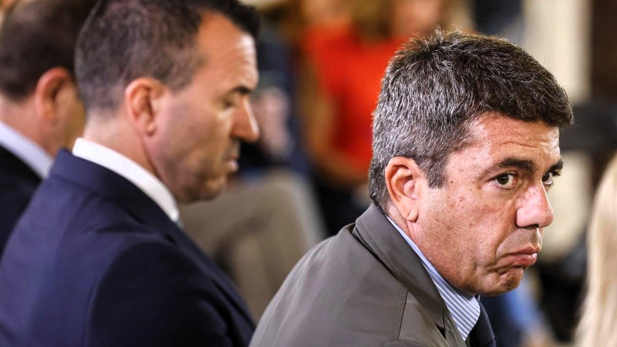 Génova calla (¿y otorga?) sobre el movimiento que intenta apartar a Mazón y elegir a Mompó como sucesor