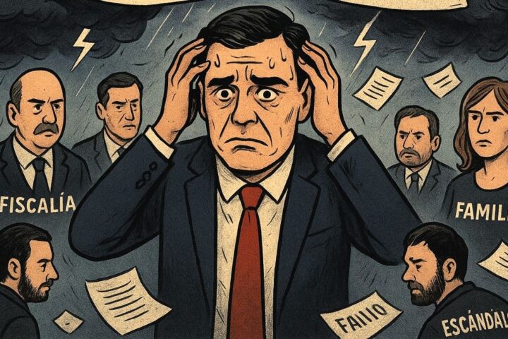 Al presidente Pedro Sánchez le llueven los problemas pero él sigue aferrado al poder