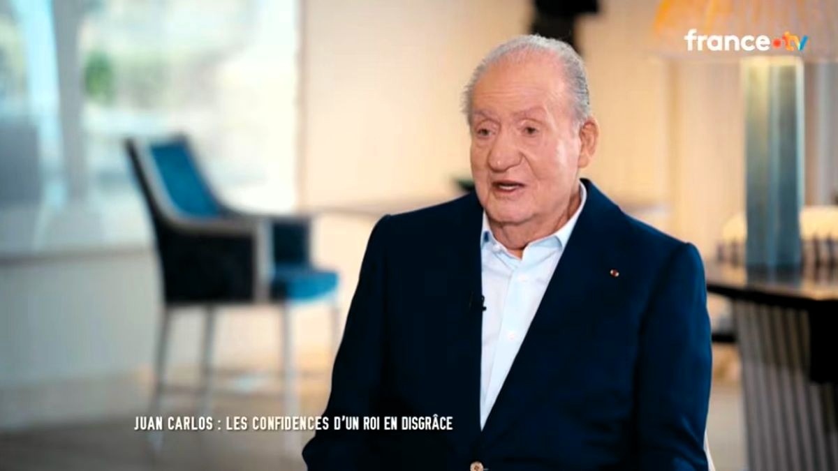 El rey Juan Carlos en la televisión francesa: "No me arrepiento de nada. Todos los hombres cometen errores"
