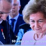 El Rey llama al diálogo, el respeto y la concordia en la entrega del Toisón de Oro a su madre la reina Sofía