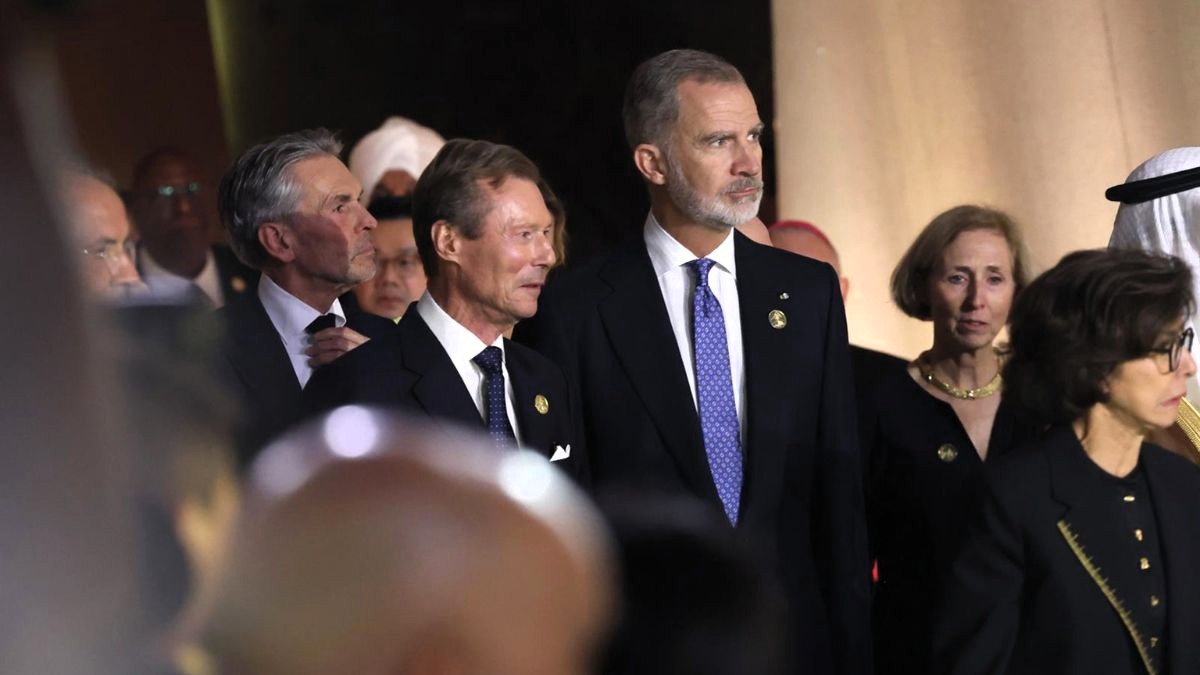 El Rey Felipe VI asiste a la inauguración del Gran Museo Egipcio