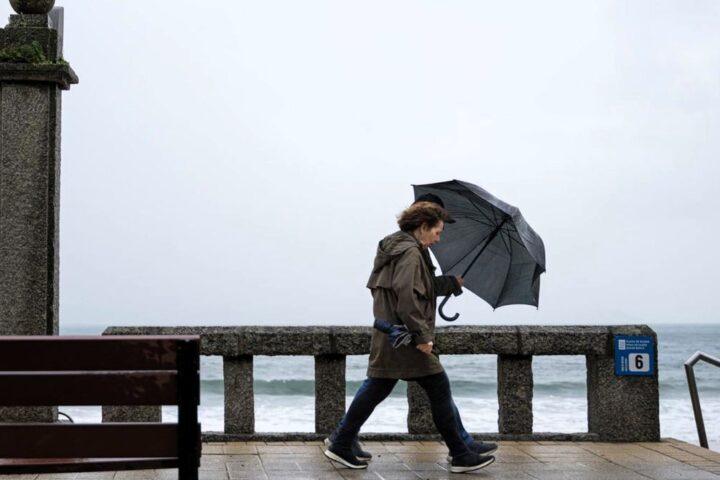 Fin de semana con tiempo desapacible por lluvias y frío y temperaturas de -4º hasta el lunes