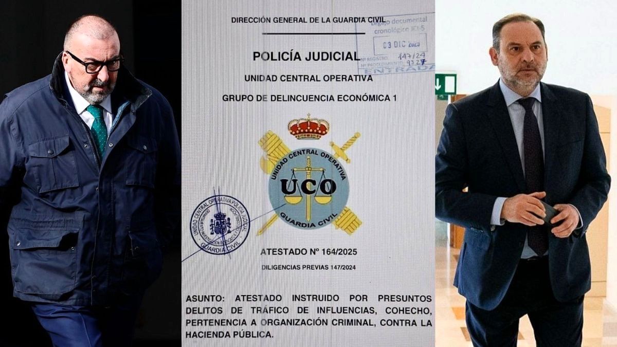 La UCO explica en 182 folios el fraude multimillonario en las concesiones de hidrocarburos de las que se benefició con mordidas el exministro Ábalos
