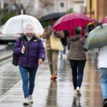 La borrasca Emilia dejará lluvias en gran parte de España este lunes, que serán más intensas en el Levante y el sureste