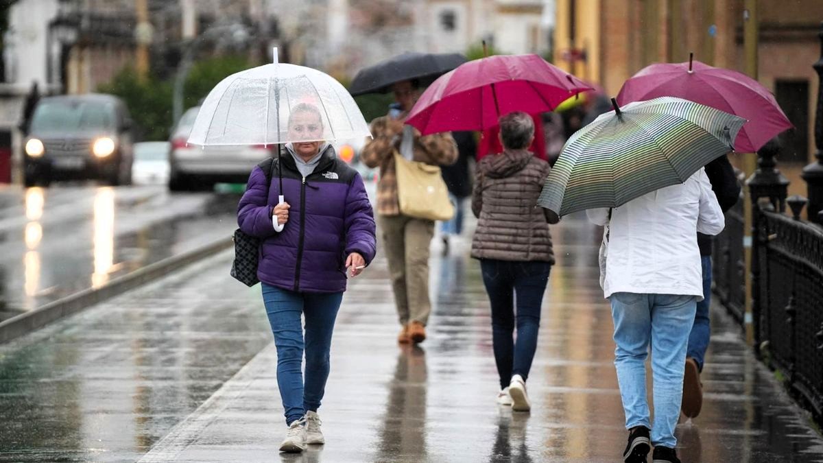 La borrasca Emilia dejará lluvias en gran parte de España este lunes, que serán más intensas en el Levante y el sureste