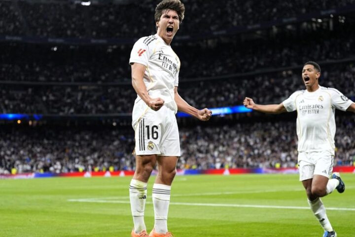 Gonzalo se disfraza de Mbappé para la manita del Real Madrid al Betis