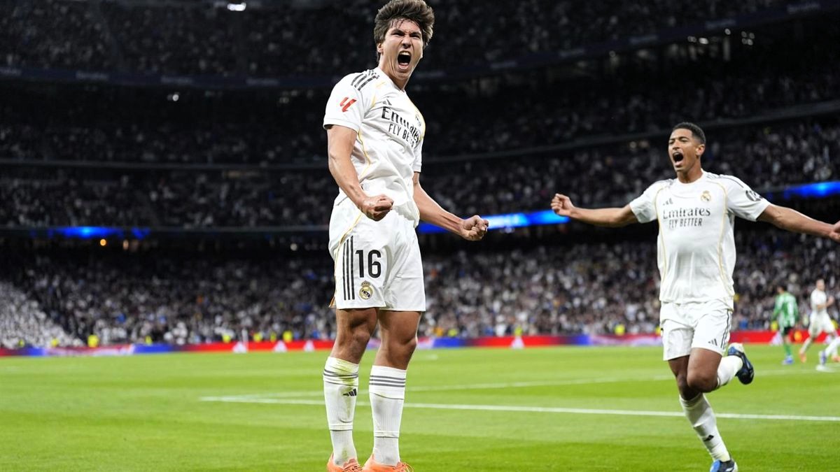 Gonzalo se disfraza de Mbappé para la manita del Real Madrid al Betis