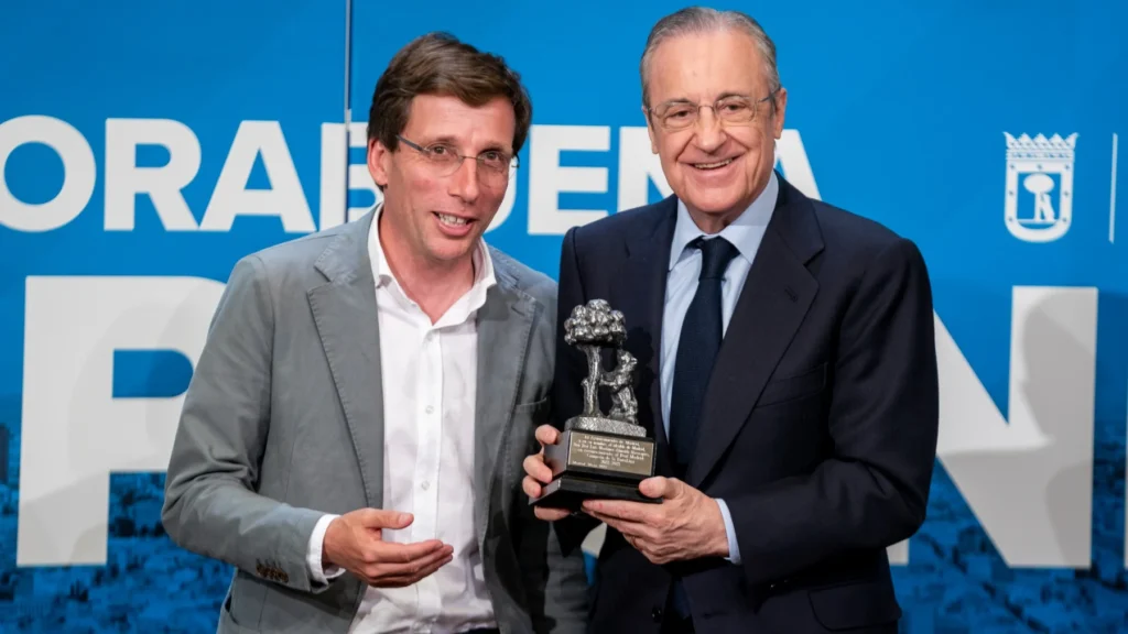 El alcalde de Madrid y Florentino Pérez