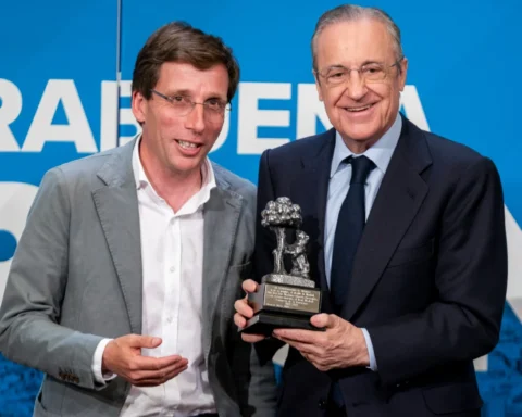 El alcalde de Madrid y Florentino Pérez
