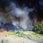 Incendio en Madrid