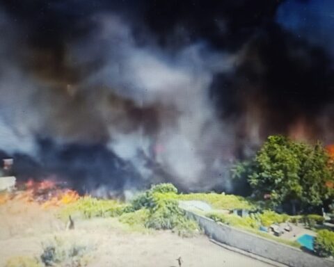 Incendio en Madrid